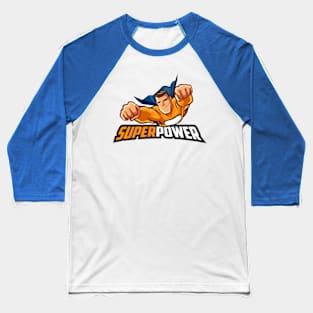 Superhero Baseball T-Shirt